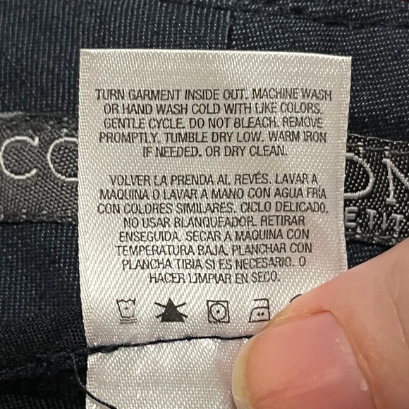 NWT Covington blue pant Size 10 Petite - Picture 5 of 10